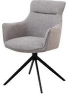 Стул Prestol Кларк серый / черный