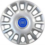 Колпак для колес SJS Fiat (синій) 214 R14" 4 шт. серебряный (107906)