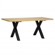 Стол обеденный BOSCO ИНГУЛ 1600x900x750мм масло/черный