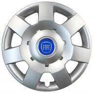 Колпак для колес SJS Fiat (синій) 219 R14" 4 шт. серебряный (107912)