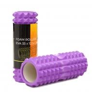 Ролик массажный Cornix EVA 33 x 12,5 см XR-0328 Violet