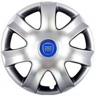 Колпак для колес SJS Fiat (синій) 223 R14" 4 шт. серебряный (107915)
