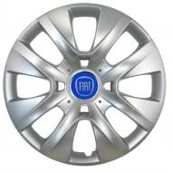 Колпак для колес SJS Fiat (синій) 225 R14" 4 шт. серебряный (107921)