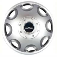 Колпак для колес SJS Dacia NEW 300 R15" 4 шт. серебряный (107925)