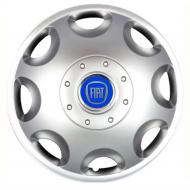Колпак для колес SJS Fiat (синій) 300 R15" 4 шт. серебряный (107926)