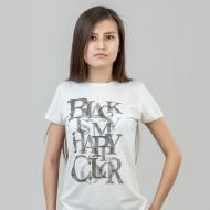 Футболка Sol's Miss_BLACK_COLOR 11386102/46 белый