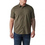 Рубашка 5.11 Tactical ТАКТИЧЕСКАЯ "AERIAL SHORT SLEEVE SHIRT" р.L [055] Khaki