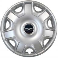 Колпак для колес SJS Dacia NEW 301 R15" 4 шт. серебряный (107928)
