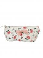 Косметичка MISO accessory стьогана трикутна біла прованс