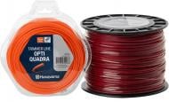Корд триммерный Husqvarna Opti Quadra 3,0мм x 528м красный катушка