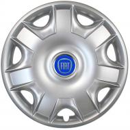 Колпак для колес SJS Fiat (синій) 301 R15" 4 шт. серебряный (107929)