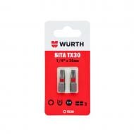 Біта WURTH TX30х25 мм 1/4" 2 шт. 16143130902