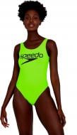 Купальник Speedo DEEP_U-BK_HI_LEG_1PC_PT_A 8-12369F381 р.40 черно-салатовый