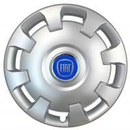 Колпак для колес SJS Fiat (синій) 303 R15" 4 шт. серебряный (107935)