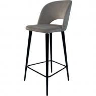 Стул барный TWINSANN Маrk 580x500x1100 мм черный / светло-серый