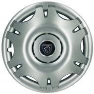 Колпак для колес SJS Peugeot NEW 305 R15" 4 шт. серебряный (107942)