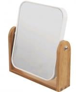 Зеркало косметическое Inter-Vion 18x20,5 см бамбук 418009 Зеркало косметическое Inter-Vion 18x20,5 см бамбук 418009