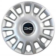 Колпак для колес SJS Dacia NEW 307 R15" 4 шт. серебряный (107943)