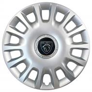 Колпак для колес SJS Peugeot NEW 307 R15" 4 шт. серебряный (107945)