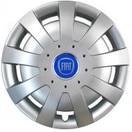 Колпак для колес SJS Fiat (синій) 309 R15" 4 шт. серебряный (107950)