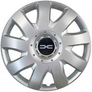 Колпак для колес SJS Dacia NEW 311 R15" 4 шт. серебряный (107952)