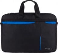 Сумка для ноутбука Vinga 15.6" black/blue (NB175BB)
