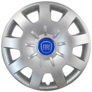 Колпак для колес SJS Fiat (синій) 314 R15" 4 шт. серебряный (107959)