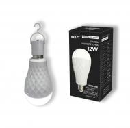 Лампа аккумуляторная LED V-WATT 2400mAH 12 Вт A60 E27 220 В 4500 К