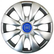 Колпак для колес SJS Fiat (синій) 316 R15" 4 шт. серебряный (107962)