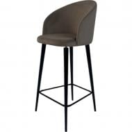 Стул барный TWINSANN Milano 540x520x1150 мм черный / бежевый