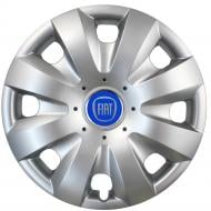 Колпак для колес SJS Fiat (синій) 321 R15" 4 шт. серебряный (107971)