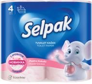 Туалетний папір Selpak Perfumed Powder Scented тришаровий 4 шт.