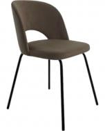 Стул TWINSANN Маrk 580x500x800 мм (ножки металл) коричневый / черный