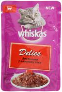 Корм Whiskas Delice з яловичиною у власному соку 7916 85 г