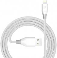 Кабель Tronsmart Lightning – USB 1,2 м белый (59540) MFi 19AWG