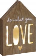 Декор настінний LED be what you Love 25x17 см Декор настінний LED be what you Love 25x17 см