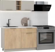 Кухня Грейд Инес ДСП 1,2м кашемир/дуб кремона торро/кашемир