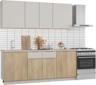 Кухня Грейд Доминика ДСП 2м кашемир/дуб кремона торро/кашемир