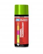 Эмаль аэрозольная Mr.Build флуоресцентная универсальная RAL 2005 оранжевый глянец 400 мл