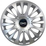 Колпак для колес SJS Dacia NEW 329 R15" 4 шт. серебряный (107988)