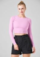 Футболка жін.  р.38 рожевий 21168-474 CROP LONG SLEEVE ORCHID PINK,34 Casall SS24