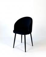 Стул TWINSANN Мilano 540x520x840 мм (ножки дерево) черный / черный