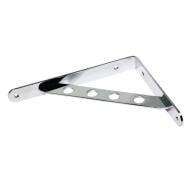 Кронштейн металлический Smart 195x248 мм косой хром 98087