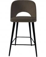 Стул барный TWINSANN Mark 580x500x980 мм черный / коричневый