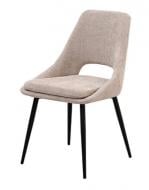 Стул обеденный Prestol Нано бежевый / черный