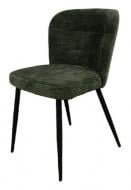 Стілець обідній Prestol Кліф зелений / чорний