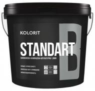 Декоративна штукатурка баранець Kolorit Standart B 1,5 мм 15 кг білий