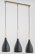 Светильник подвесной ALFA Juice 3x60 Вт /E27 черный 62057