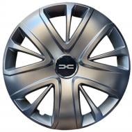 Колпак для колес SJS Dacia NEW 341 R15" 4 шт. серебряный (108023)