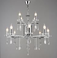 Люстра подвесная Valeso 12x60 Вт E14 хром B K2310/12